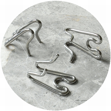 Herm Sprenger Polished Chrome Prong Collar Additional Links